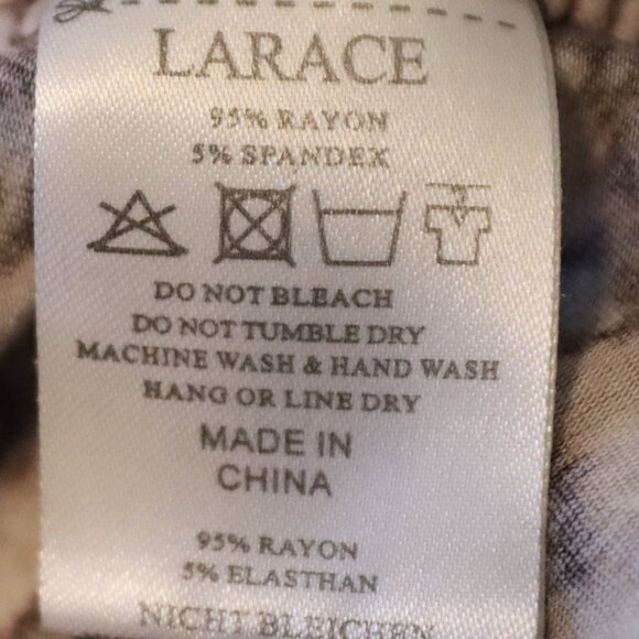 Larace Women's Leopard Print Swing Tunic Sz 5X - Picture 3 of 10